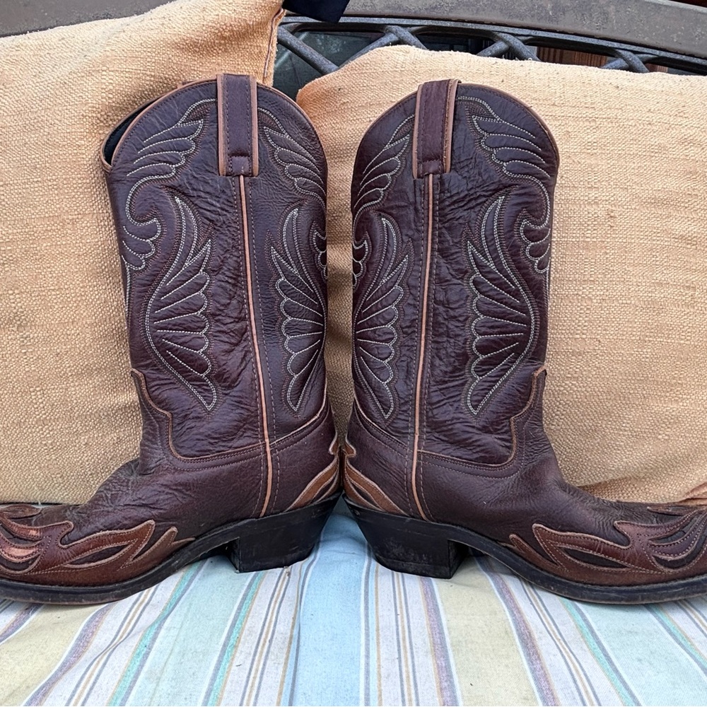 Laredo Brown Western Boots